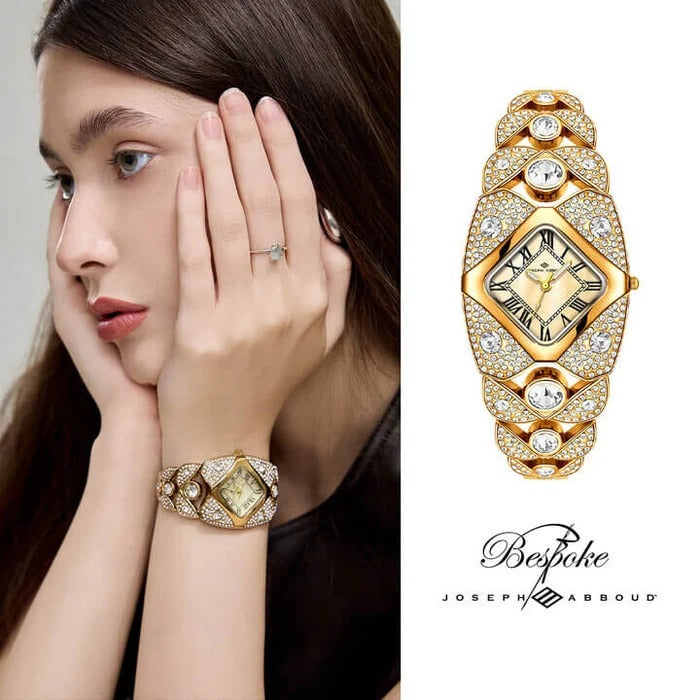 Women's Diamond-Studded Fashion Quartz Watch