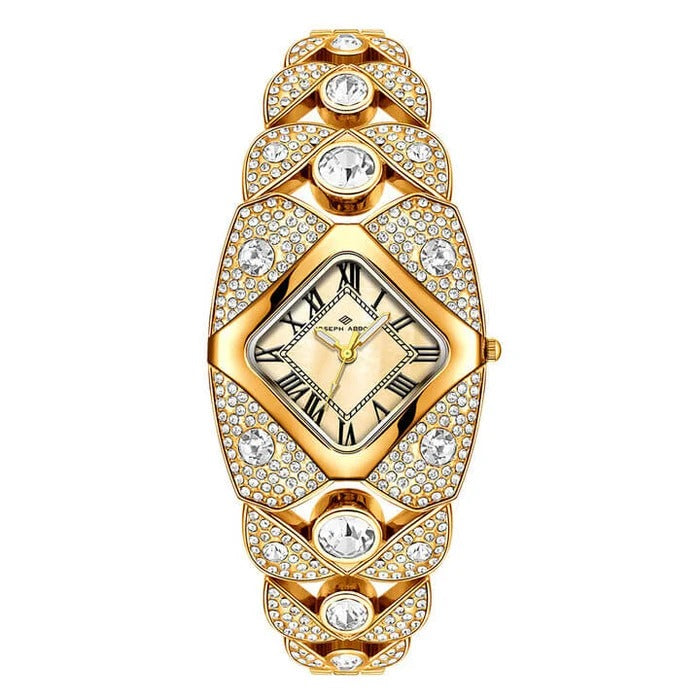 Women's Diamond-Studded Fashion Quartz Watch