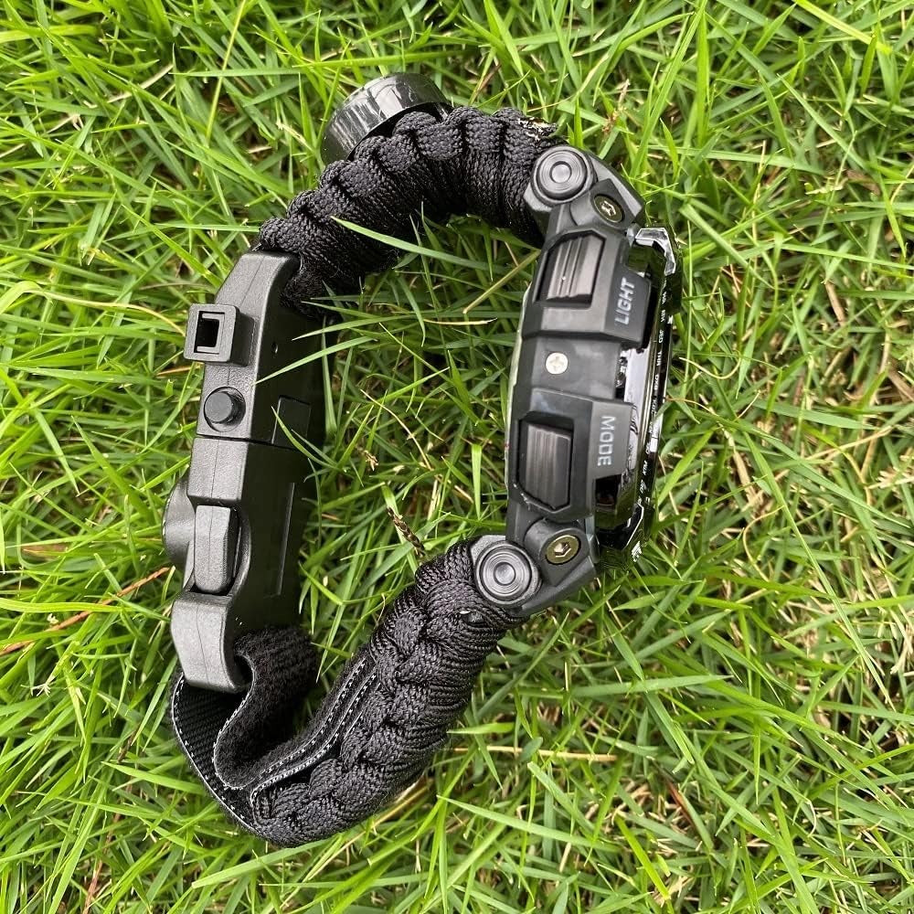 Outdoor Camping Tactical EDC Paracord Waterproof G7 Watch
