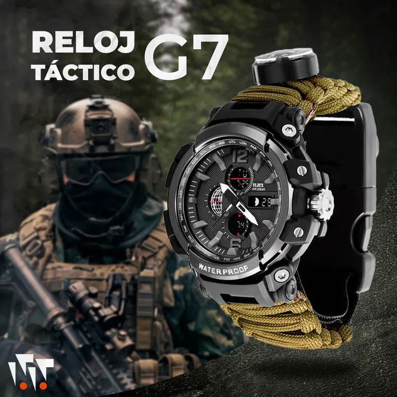 Outdoor Camping Tactical EDC Paracord Waterproof G7 Watch