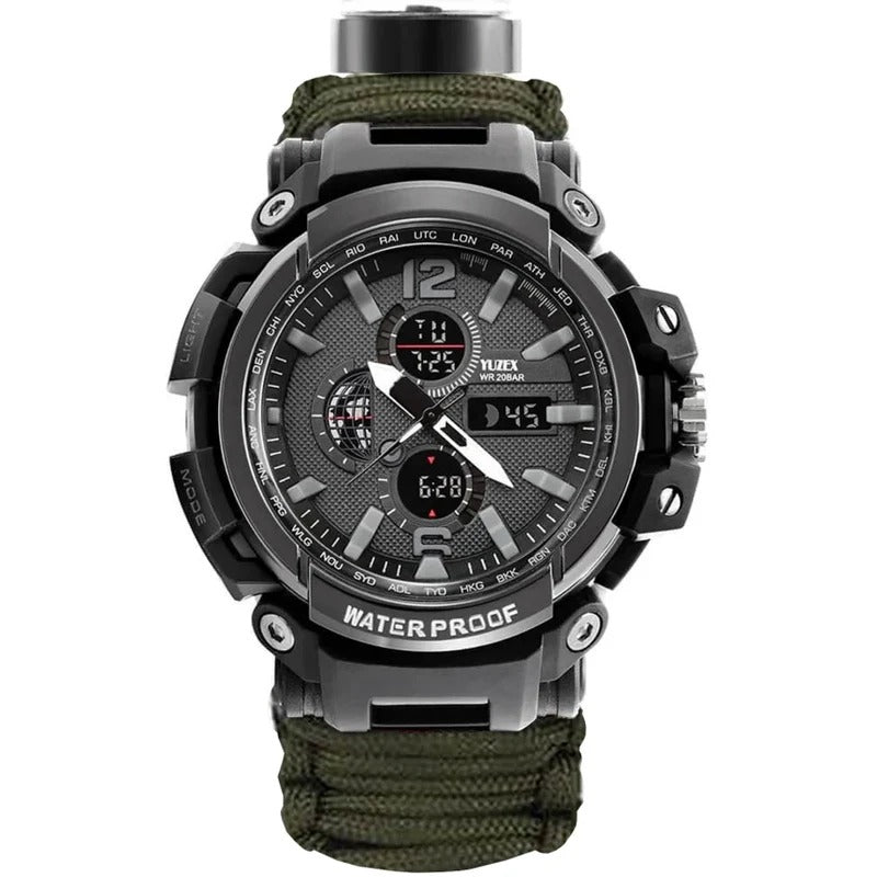 Outdoor Camping Tactical EDC Paracord Waterproof G7 Watch